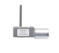 M6 Threaded Long Shaft DC Worm Gear electronic starter 6V 12V 24V 6-150RPM High Torque DC electronic starter Self-Locking Adjustable Speed JGY370 CZAOINCU(6 RPM,24V)