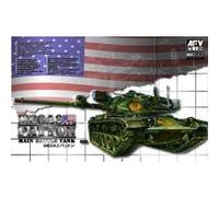 M60a3 Tts Patton Main Battle Tank - 1:35e - Afv-club G