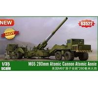 I Love Kit 63522 - M65 280Mm Atomic Cannon Atomic Annie - Échelle 1/35 - Boîte de montage en plastique