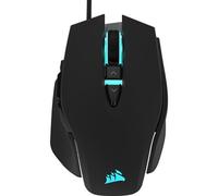 Corsair M65 ELITE RGB Souris de Jeu FPS Optique (Capteur Optique 18000 DPI, Poids Ajustable, 8 Boutons Programmables, Rétroéclairage Multicouleur RGB 3 Zones, Compatible Xbox One) - Noir