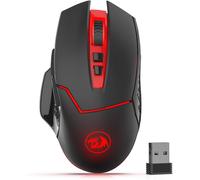 M652 Souris Optique sans Fil 2,4 G avec récepteur USB, Souris de Jeu Portable et de Bureau, 5 Niveaux de DPI réglables, 6 Boutons pour Bureau, MacBook, Notebook, PC, Ordinateur Portable,