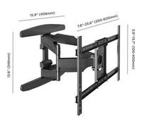 M6L BLK Support TV mural pour des téléviseurs LCD OLED Plasma de 40 à 70 pouces Noir Noir G