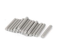 M6x35mm Fileté Mâle Acier Inoxydable 304 Bar Matériel Goujons 20Pcs