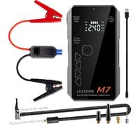 M7 Booster 12V Intelligent, Gonfleur 150Psi, 60Wh Batterie Externe, Pour Moteurs Essence 8,5L / Diesel 6,5L