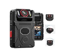 M7 Pro 4K caméras corporelles Mini caméra avec écran LCD 128GB enregistreur vidéo GPS Bodycam 180 ° Rotation de Police