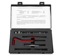 M7 x 1.0 Helicoil Kit de réparation de filetage en acier inoxydable 25 pièces avec douilles de forage et outil d'insertion de taraud pour une grande résistance à l'usure et précision