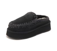 M7759 SABOT DONNA MOU CLOG ESKIMO PLATFORM WOMAN SLIPPERS