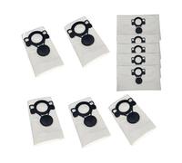 M7DF 5/10 Pack Replacement Vacuum Dust Bags, Compatible For Nilfisk, 107419593 ATTIX33/44 Vacuum.