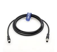 M8 8 Pin A Code Mâle vers Femelle Câble Capteur Aviation Câble Électrique Blindé Étanche pour Automatisation Industrielle Contrôle Réseau Fieldbus 10m