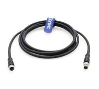 M8 8 Pin A Code Mâle vers Femelle Câble de Capteur Aviation Câble Électrique Blindé Étanche pour Automatisation Industrielle Contrôle Réseau Fieldbus