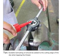 M8 Die Thread Left Hand Metric Round Machine Alloy Steel