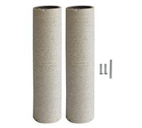 M8 M10 Griffoir de rechange en corde de sisal,griffoir pour chat,griffoir chats poteau,corde arbre à chat avec vis(30,5 cm x 2 basique, M8）