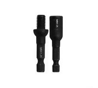 M8 M10 Hanger M6 Driver Plus Insert fileté Gadget Set Adaptateur de douille autotaraudeuse avec boulon 1/4 Tige hexagonale 1/4 Acier au chrome vanadium (M8)