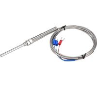 M8 Thread PT100 Platinum Resistor Thermocouple 50mm Probe Temperature Sensor Wire 0-400�� (2 m)