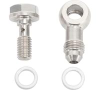 M8 x 1,25 mm à AN4 Banjo Bolt Kit haute capacité de stockage butées en acier inoxydable avec machine à laver