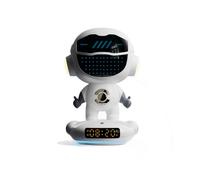 M80 Robot Intelligent avec Réveil, Radio FM et Bluetooth