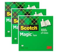 Ruban adhésif Scotch® Magic™ 810 Scotch M8101910 transparent (L x l) 10 m x 19 mm acrylate