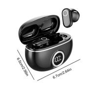 M84 traducteur écouteurs Intelligent Bluetooth traduction écouteurs sans fil casque TWS traduction de langue écouteurs - Type Black