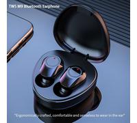 M9 Bluetooth 5.0 écouteurs intra-auriculaires casque sans fil sport mini casque casque pour tous les téléphones mobiles