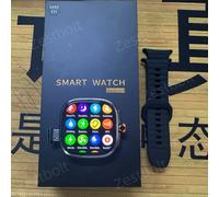 M99 Smartwatch 5G avec écran Amoled de 2.4 pouces 900W caméra rotative WIFI GPS Position boussole NFC Bluetooth montre intelligente hommes femmes Silver Power Bank