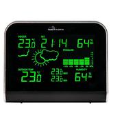MA 10920 - Station météo connecté au système de surveillance domestique de Mobile Alerts - Transmission des alertes et des valeurs via smartphone - Affichage LED - Différents modes d'éclairage