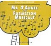 Ma 4eme annee de formation musicale - formation musicale --- cd seul - audio