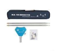 MA-50 14-50MHz 200W 50Ohms Positive V Antenne télescopique à ondes courtes V1.0 Femelle, MA-50 Kit d'antenne pour applications de communication radio portable