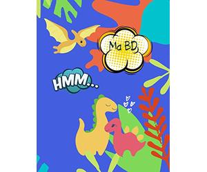 Ma BD: Cahier d’activités de 101 pages différentes pour créer soi-même sa propre Bande Dessinée, Format 21,59x27,94/ 8,5x11, couverture mate, Cahier d’activités à Compléter pour Enfants