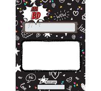 Ma BD: Livre de 100 planches vierges différentes à remplir pour créer sa propre bande dessinée + 1 guide et des fiches scénario Personnalisable carnet ... BD Idée cadeau pour enfant ado adulte créatif