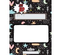 Ma BD: Livre de 100 planches vierges différentes à remplir pour créer sa propre bande dessinée + 1 guide et des fiches scénario Personnalisable carnet ... BD Idée cadeau pour enfant ado adulte créatif