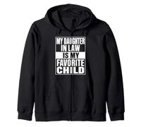 Ma Belle-Fille est Mon Enfant préféré, Papa drôle, Familial, Pop Sweat à Capuche
