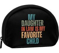 Ma Belle-Fille est Mon Enfant préféré Porte-Monnaie Portefeuille Femmes et Filles Mignon Mode Sac Changement Pochette Porte-clés Femmes Sac à Main Cadeau