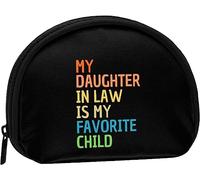 Ma Belle-Fille est Mon Enfant préféré Porte-Monnaie Portefeuille Femmes et Filles Mignon Mode Sac Changement Pochette Porte-clés Femmes Sac à Main Cadeau