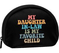 Ma Belle-Fille est Mon Enfant préféré Porte-Monnaie Portefeuille Femmes et Filles Mignon Mode Sac Changement Pochette Porte-clés Femmes Sac à Main Cadeau