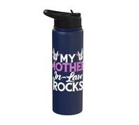 Ma belle-mère bouleverse ma belle-mère Stainless Steel Insulated Water Bottle