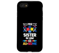 Ma Belle-sœur est Une Fille de Sensibilisation à l'Autisme Coque pour iPhone SE (2020) / 7/8