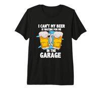 Ma bière m'attend - Car Mechanic T-Shirt Haut de Gamme