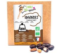 [MA] bio-épicerie | Amandes enrobées de chocolat noir BIO | 400G | Sachet vrac dragees | Certifié biologique…