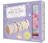 Auzou Boîte à bijoux Mes bracelets Peace & Love – Illustration Shiilia