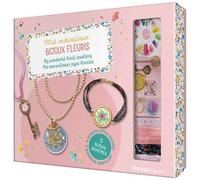 Ma boite a bijoux - mes merveilleux bijoux fleuris - + accessoires - Cristina Do Carmo - Auzou Éditions - Jeux livres objets