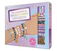 Auzou – Ma boîte à bijoux : Mon accumulation de bracelets sirène – 8 bracelets