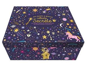 Ma boîte à bijoux secrète céleste + 1 livret + 1 cadenas + - Cristina Do Carmo - Auzou Philippe Eds - Coffret - Jeux livres objets