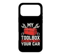 Ma boîte à Outils coûte Plus Cher Que Votre Voiture - Gars de Voiture mécanicien Automobile Coque pour iPhone 17 Pro Max