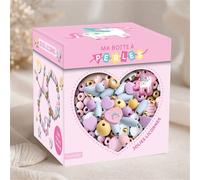 Ma boite à perles Jolies licornes - coffret avec accessoires - Collectif - Hachette Enfants - Coffret - Jeux livres objets
