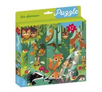 Ma boite a puzzle 12p animaux - 12 pièces - Marzia Giordano - Lito - Jeux livres objets