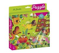 Ma boite a puzzle 12p jardin - 12 pièces - Marzia Giordano - Lito - Jeux livres objets