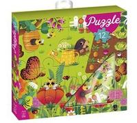 Ma boite a puzzle 12p jardin Marzia Giordano (Illustration)