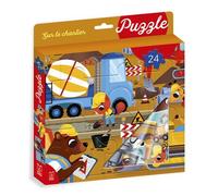 Ma boite a puzzle 24p chantier - Mathilde Giordano - Lito - Boîte ou accessoire - Jeux livres objets