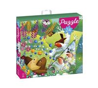 Ma boite a puzzle 24p nature - 24 pièces - Leïla Brient - Lito - Jeux livres objets