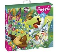 Ma boite à puzzle 24pièces - La nature - Dès 4 ans